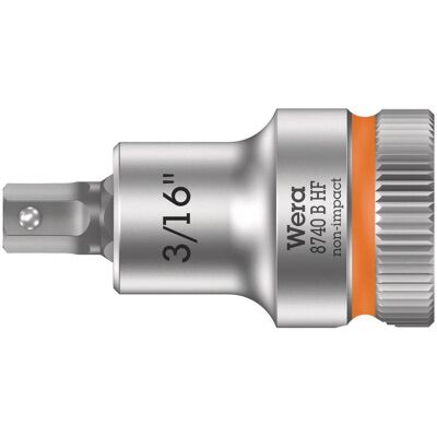 Wera, Chiave a bussola + esagonale, 8740 B HF Hex-Plus 3/16" x 35 mm (3/16") Wera, Chiave a bussola + esagonale, 8740 B HF Hex-Plus 3/16" x 35 mm (3/16")
