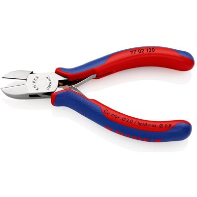 Knipex Tagliacavi elettronici - Lame indurite, precisione - 130mm Knipex Tagliacavi elettronici - Lame indurite, precisione - 130mm
