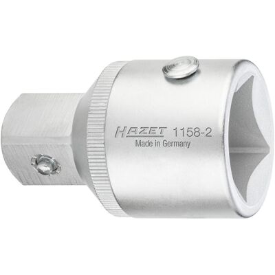 Hazet, Chiave a bussola + esagonale, Riduzione 1158-2 ∙ Attacco quadro, cavo, 25 mm (1 pollice) ∙ Attacco quadro, massiccio, 20 mm… Hazet, Chiave a bussola + esagonale, Riduzione 1158-2 ∙ Attacco quadro, cavo, 25 mm (1 pollice) ∙ Attacco quadro, massiccio, 20 mm…