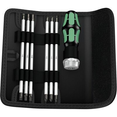 Wera, Cacciavite, Kraftform Kompakt Vario RA (Cacciavite a croce PZ, Chiave a brugola, Fessura croce Phillipps (PH), Porta) Wera, Cacciavite, Kraftform Kompakt Vario RA (Cacciavite a croce PZ, Chiave a brugola, Fessura croce Phillipps (PH), Porta)
