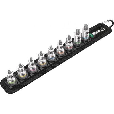 Wera, Chiave a bussola + esagonale, Belt B 3 Zyklop bit socket set TX Wera, Chiave a bussola + esagonale, Belt B 3 Zyklop bit socket set TX