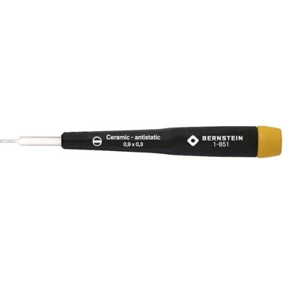 Cacciavite di regolazione Bernstein 1-852 con lama in ceramica - Elettronica Cacciavite di regolazione Bernstein 1-852 con lama in ceramica - Elettronica