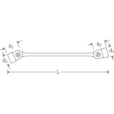 Stahlwille Modello 96430101 Set di Chiavi a Snodo Doppio - 8 a 22 mm Stahlwille Modello 96430101 Set di Chiavi a Snodo Doppio - 8 a 22 mm