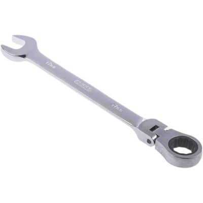 Chiave a cricchetto RS PRO in cromo vanadio 17mm - Alta durabilità Chiave a cricchetto RS PRO in cromo vanadio 17mm - Alta durabilità
