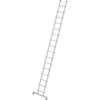 Scala estensibile MUNK - 16 gradini, 420mm di larghezza, alluminio Scala estensibile MUNK - 16 gradini, 420mm di larghezza, alluminio