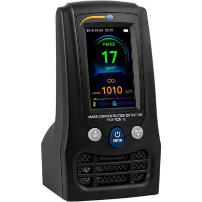 Monitor qualità dell'aria PCE Instruments CO2 e formaldeide - Particelle, Temperatura, Umidità - PCE-RCM 12 Monitor qualità dell'aria PCE Instruments CO2 e formaldeide - Particelle, Temperatura, Umidità - PCE-RCM 12