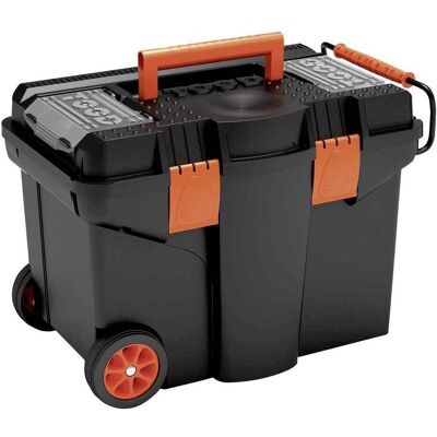 Alutec, Cassetta degli attrezzi, Trolley Valigia Scarico Officina Viaggiante con Organizzatore (1 Pezzo) Alutec, Cassetta degli attrezzi, Trolley Valigia Scarico Officina Viaggiante con Organizzatore (1 Pezzo)