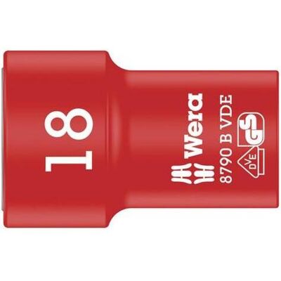 Wera, Chiave a bussola + esagonale, 8790 B Vde 13,0 (13 mm) Wera, Chiave a bussola + esagonale, 8790 B Vde 13,0 (13 mm)