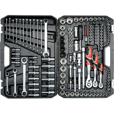 Yato, Chiave a bussola + esagonale, YT-38811 (20 mm, 21 mm, 22 mm, 24 mm) Yato, Chiave a bussola + esagonale, YT-38811 (20 mm, 21 mm, 22 mm, 24 mm)