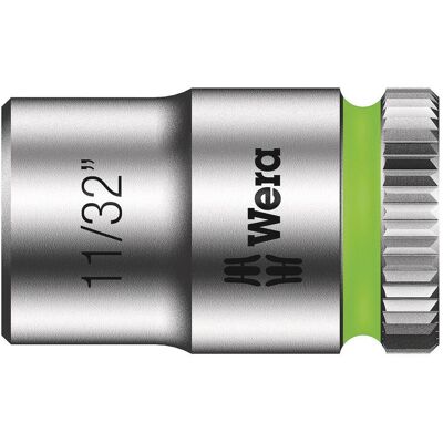 Wera, Chiave a bussola + esagonale, 8790 HMA Zyklop Nuss 11/32" Wera, Chiave a bussola + esagonale, 8790 HMA Zyklop Nuss 11/32"