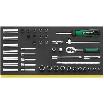 Vassoio TCS con set di 44 strumenti Stahlwille Vassoio TCS con set di 44 strumenti Stahlwille