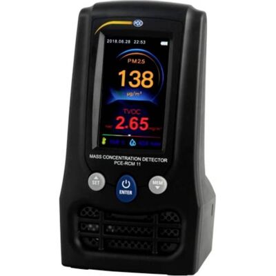 Analizzatore di particelle PCE Instruments PCE-RCM 11 - Monitor qualità aria, temperatura, umidità Analizzatore di particelle PCE Instruments PCE-RCM 11 - Monitor qualità aria, temperatura, umidità