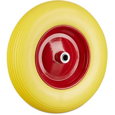 Relaxdays, Accessori per utensili da giardino, Ruota carriola 4.80 4. piena Relaxdays, Accessori per utensili da giardino, Ruota carriola 4.80 4. piena