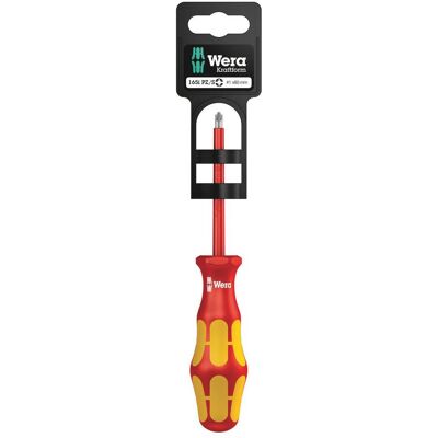 Wera, Cacciavite, 165 i PZ/S # 1 x 80 mm SB (Cacciavite a croce PZ) Wera, Cacciavite, 165 i PZ/S # 1 x 80 mm SB (Cacciavite a croce PZ)