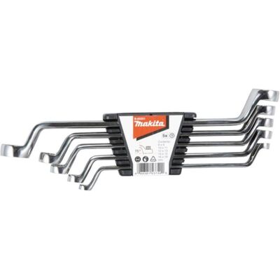 Makita, Chiave inglese, Set di chiavi ad anello (5 pezzi) (19 mm) Makita, Chiave inglese, Set di chiavi ad anello (5 pezzi) (19 mm)
