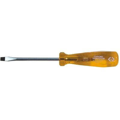 Cacciavite CK Tools T4810 06 HD Classico Punta Flare - Cacciavite Cacciavite CK Tools T4810 06 HD Classico Punta Flare - Cacciavite