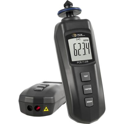 PCE Instruments PCE-T 238 Tacometro - Senza contatto e contatto RPM PCE Instruments PCE-T 238 Tacometro - Senza contatto e contatto RPM