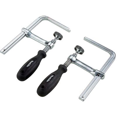 Makita, Morsa + Strettoio, Set di morsetti a vite (136 mm) Makita, Morsa + Strettoio, Set di morsetti a vite (136 mm)
