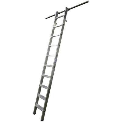 Scala modulare KRAUSE per scaffali - 7 gradini, alluminio Scala modulare KRAUSE per scaffali - 7 gradini, alluminio