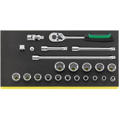 Set di Utensili Stahlwille Tcs 456/16/7 - Organizzato, Resistente ai Sostanze Chimiche Set di Utensili Stahlwille Tcs 456/16/7 - Organizzato, Resistente ai Sostanze Chimiche