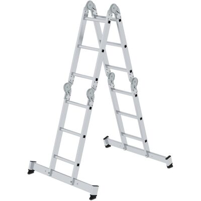 Munk Günzburger Steigtechnik MUNK Scala multiuso con traversa Nivello 4x3 - Scala multifunzione Munk Günzburger Steigtechnik MUNK Scala multiuso con traversa Nivello 4x3 - Scala multifunzione