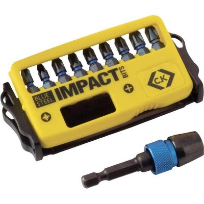 Inserti a impatto CK Steel Blu - Set da 10 Inserti a impatto CK Steel Blu - Set da 10