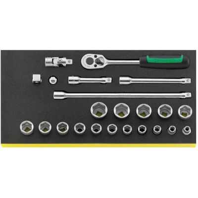 Set di Utensili Stahlwille Tcs 456/16/7 - Organizzato, Resistente ai Sostanze Chimiche Set di Utensili Stahlwille Tcs 456/16/7 - Organizzato, Resistente ai Sostanze Chimiche