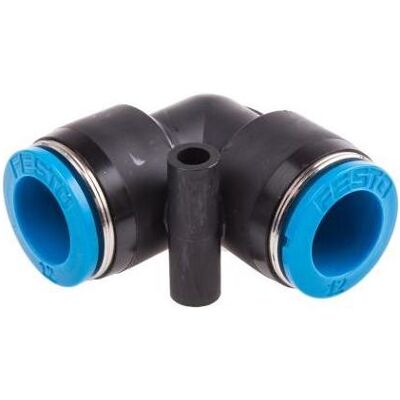 Festo, Tecnologia di connessione dei tubi, Push-in L Connector, 12mm (Connessione ad angolo) Festo, Tecnologia di connessione dei tubi, Push-in L Connector, 12mm (Connessione ad angolo)