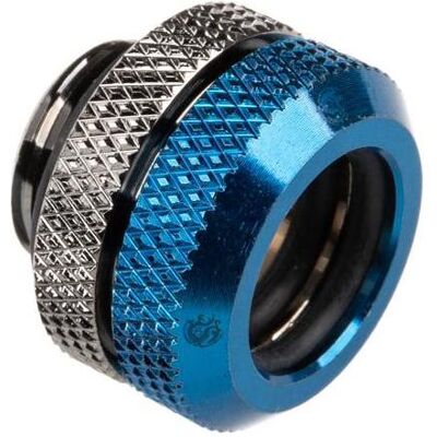 Bitspower Connettore adattatore Multi-Link dritto da G1/4 di pollice maschio a 12 mm di tubo rigido femmina -, Raccordo per raffreddamento, Nero, Blu Bitspower Connettore adattatore Multi-Link dritto da G1/4 di pollice maschio a 12 mm di tubo rigido femmina -, Raccordo per raffreddamento, Nero, Blu