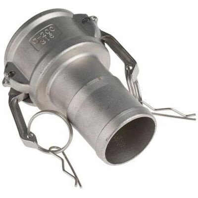RS PRO, Raccordo per tubo flessibile, Accoppiatore inox 316 2 pollici (Aggancio) RS PRO, Raccordo per tubo flessibile, Accoppiatore inox 316 2 pollici (Aggancio)