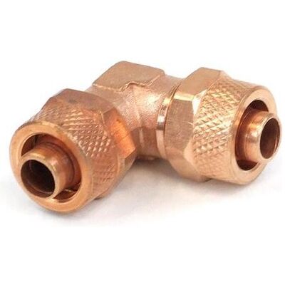 Aquatuning L Connettore del tubo flessibile, Raccordo per raffreddamento, Rame Aquatuning L Connettore del tubo flessibile, Raccordo per raffreddamento, Rame