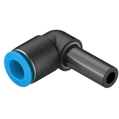 Festo, Tecnologia di connessione dei tubi, Push-in L Connector, 10mm (Connessione ad angolo) Festo, Tecnologia di connessione dei tubi, Push-in L Connector, 10mm (Connessione ad angolo)