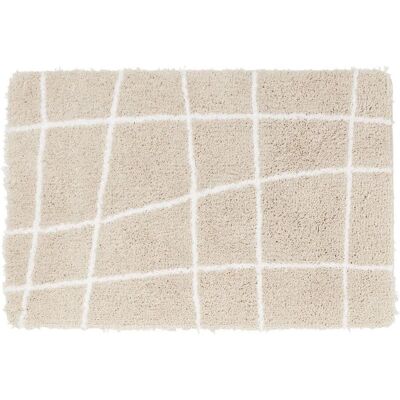 Diaqua, Tappetino da bagno, Tappeto da bagno Network natur (90 x 60 cm) Diaqua, Tappetino da bagno, Tappeto da bagno Network natur (90 x 60 cm)