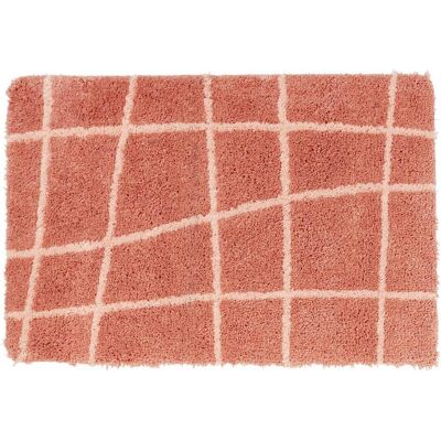 Diaqua, Tappetino da bagno, Tappeto da bagno Network peach (90 x 60 cm) Diaqua, Tappetino da bagno, Tappeto da bagno Network peach (90 x 60 cm)