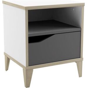 Home123, Comodino, Geni (37.37 x 33 x 44 cm) Home123, Comodino, Geni (37.37 x 33 x 44 cm)