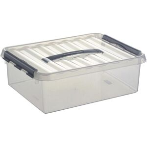 Helit, Box portaoggetti, Scatola di immagazzinamento della linea q (40 cm, 10 l, 1x) Helit, Box portaoggetti, Scatola di immagazzinamento della linea q (40 cm, 10 l, 1x)