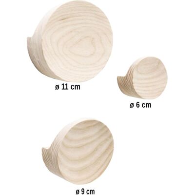 Born in Sweden, Appendiabiti + Appendiabiti da parete, Wood Born in Sweden, Appendiabiti + Appendiabiti da parete, Wood