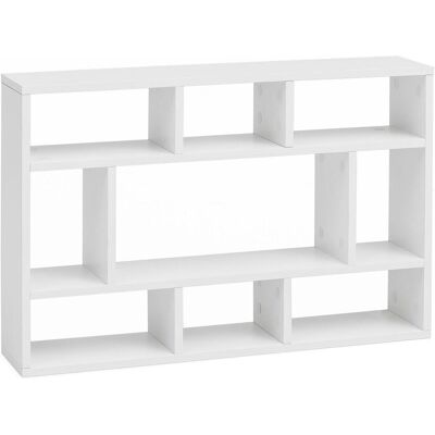Scaffale da Parete Bianco Wohnling 75x51x16 cm - Scaffale Scaffale da Parete Bianco Wohnling 75x51x16 cm - Scaffale