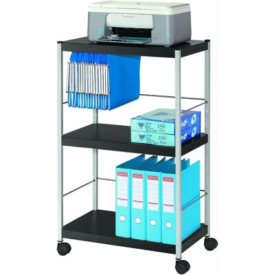 Fast Paper Carrello Mobile Grande 3 Ripiani - Carrello Mobile Fast Paper Carrello Mobile Grande 3 Ripiani - Carrello Mobile