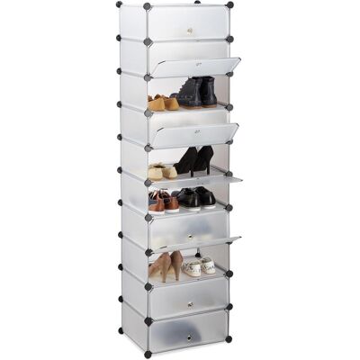 Relaxdays, Scarpiera, Baylee (49 x 37 x 176 cm) Relaxdays, Scarpiera, Baylee (49 x 37 x 176 cm)