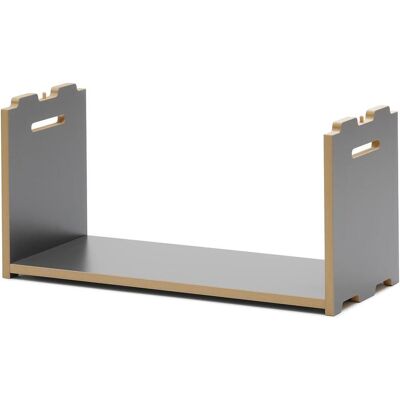 Sistema di scaffalature Tojo Möbel - Antracite - 76cm di larghezza Sistema di scaffalature Tojo Möbel - Antracite - 76cm di larghezza