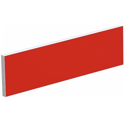 kaiserkraft 1200 mm larghezza, rivestimento in tessuto rosso - Divisorio da Scrivania kaiserkraft 1200 mm larghezza, rivestimento in tessuto rosso - Divisorio da Scrivania