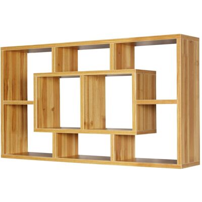 Mensola a Parete PAOLA - Design Moderno MDF Betulla Mensola a Parete PAOLA - Design Moderno MDF Betulla