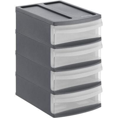 Rotho Systemix Tower XS (A5) - Scatola organizer a cassetti Rotho Systemix Tower XS (A5) - Scatola organizer a cassetti