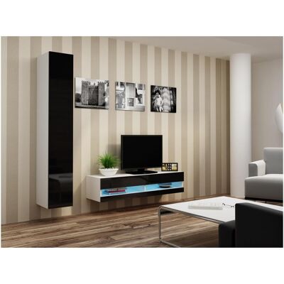 Cama, Mobile TV, RTVVIGO140N b/c porta TV e centro d'intrattenimento 2 ripiani (140 x 40 x 30 cm) Cama, Mobile TV, RTVVIGO140N b/c porta TV e centro d'intrattenimento 2 ripiani (140 x 40 x 30 cm)