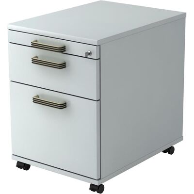 hjh OFFICE PRO SIGNA AC20 SG - Contenitore ufficio grigio - 3 cassetti hjh OFFICE PRO SIGNA AC20 SG - Contenitore ufficio grigio - 3 cassetti