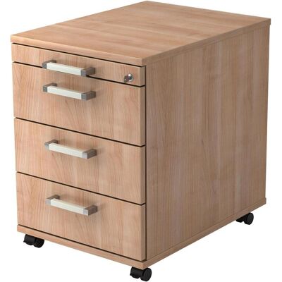 hjh OFFICE PRO SIGNA AC30 - Cassetto con 4 scomparti noce hjh OFFICE PRO SIGNA AC30 - Cassetto con 4 scomparti noce