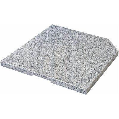 DOPPLER Piastra in granito leggera - Base ombrellone - 50x50x4 cm DOPPLER Piastra in granito leggera - Base ombrellone - 50x50x4 cm