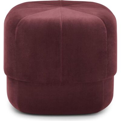 Modello Circus Velluto Rosso di Normann Copenhagen - Pouf Modello Circus Velluto Rosso di Normann Copenhagen - Pouf