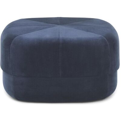 Pouf in velluto blu scuro Normann Copenhagen - Pouf Pouf in velluto blu scuro Normann Copenhagen - Pouf